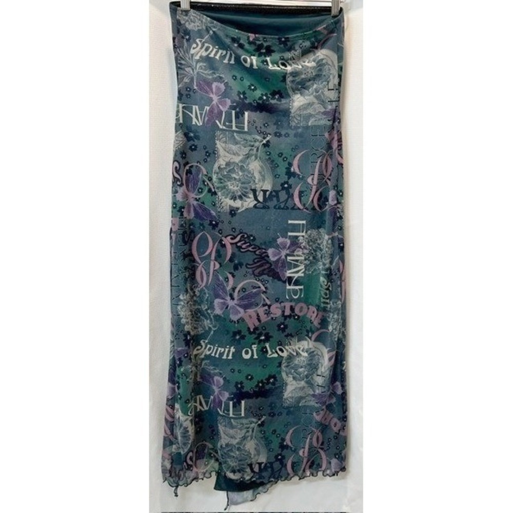 Spirit of Love Whimsigoth Fairy Urban Outfitters Mesh Tube Dress Womens Size M - Picture 5 of 9